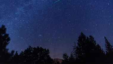 Perseid meteor shower Australia