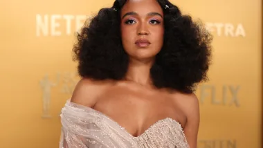 SAG red carpet Aisha Dee